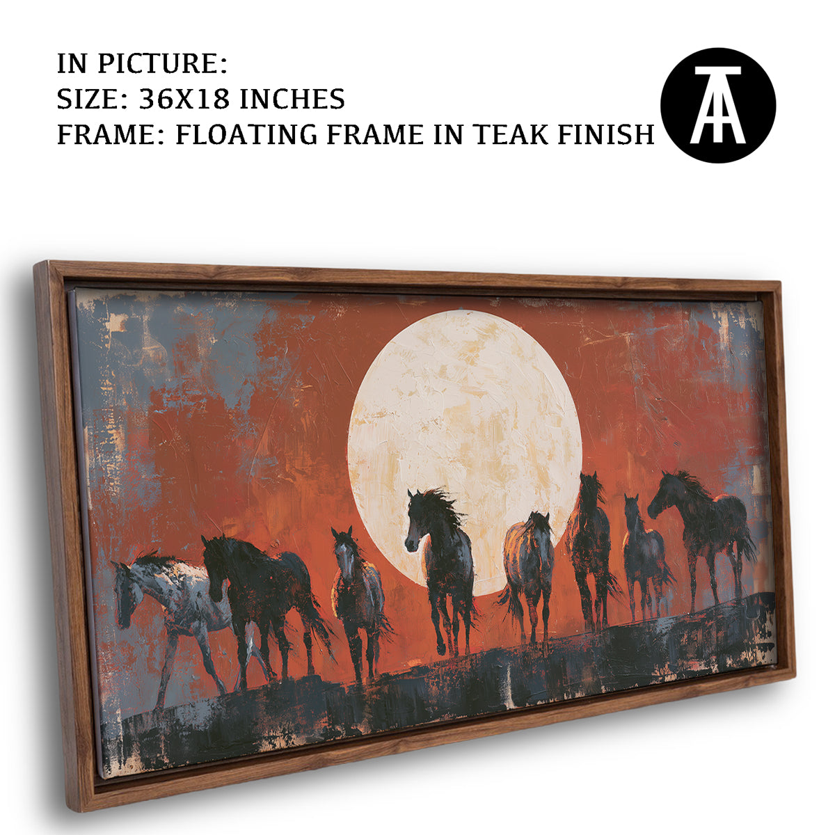 Artwork in Floating Frame