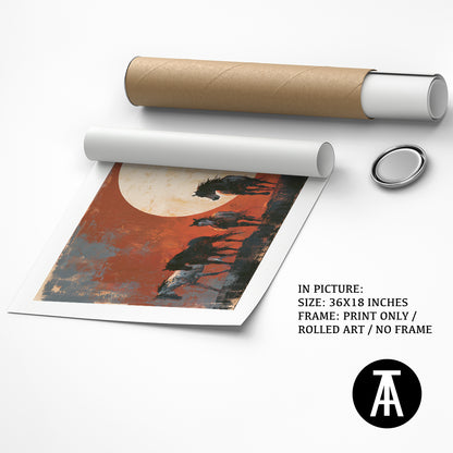 Artwork as Print Only / Rolled Art
