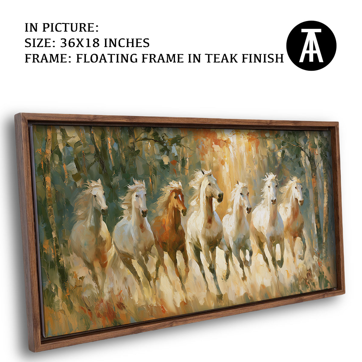 Artwork in Floating Frame