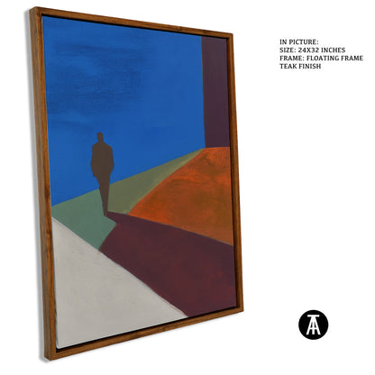 Artwork in Floating Frame