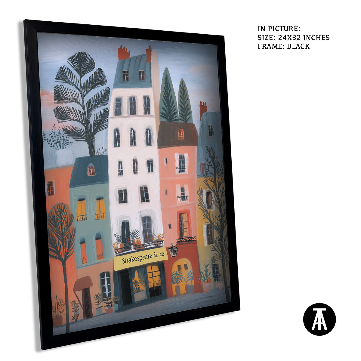 Artwork in Black Frame