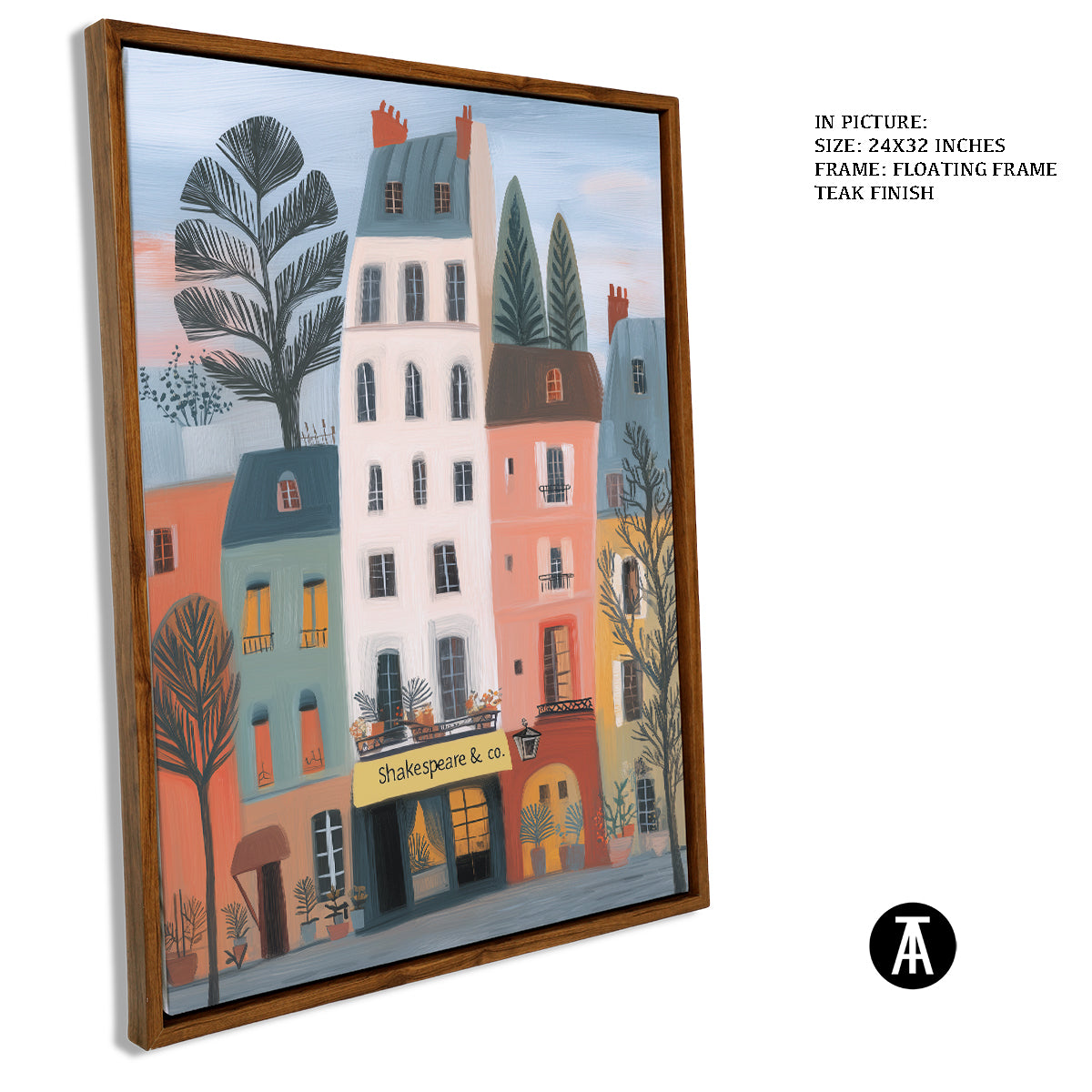 Artwork in Floating Frame