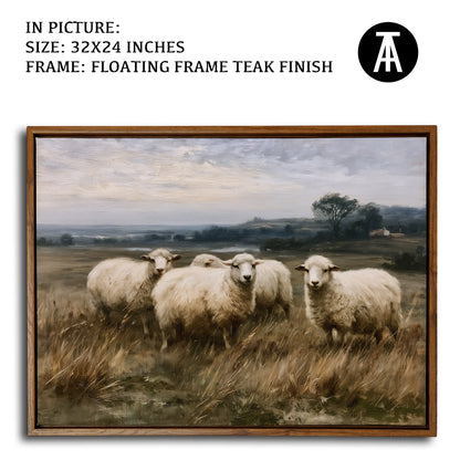 Artwork in Floating Frame