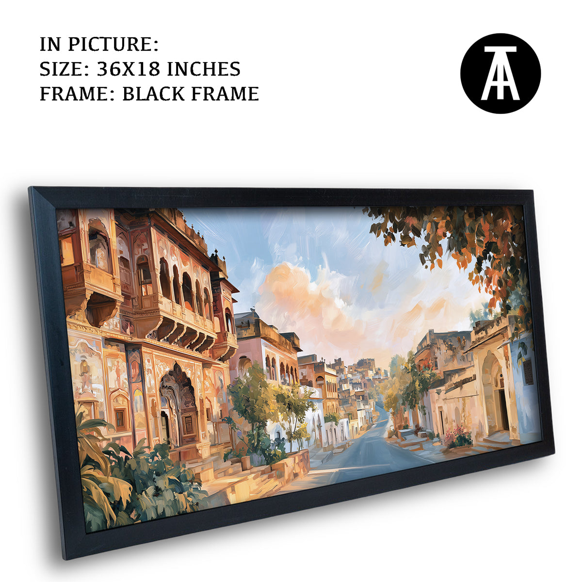 Artwork in Black Frame