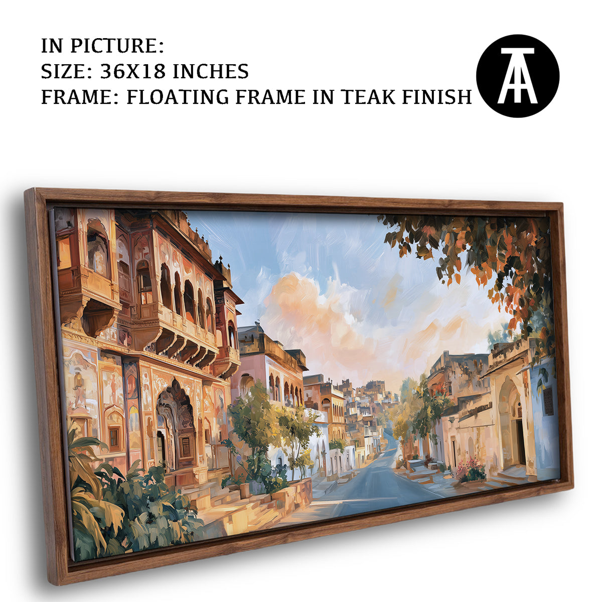Artwork in Floating Frame