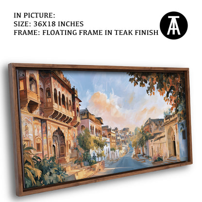 Artwork in Floating Frame