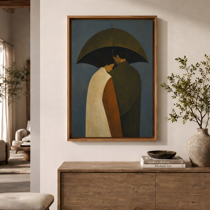 Painting in a Lifestyle Setting
