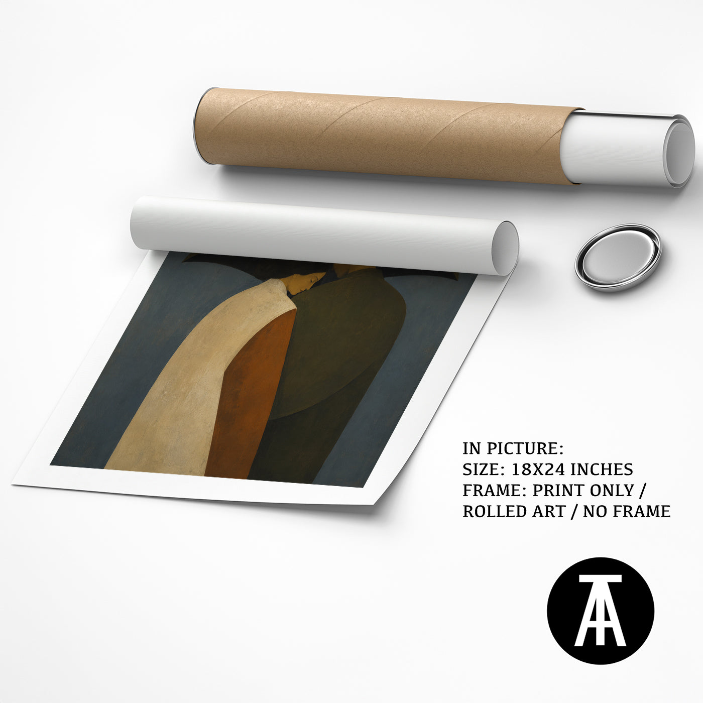 Artwork as Print Only or Rolled Art