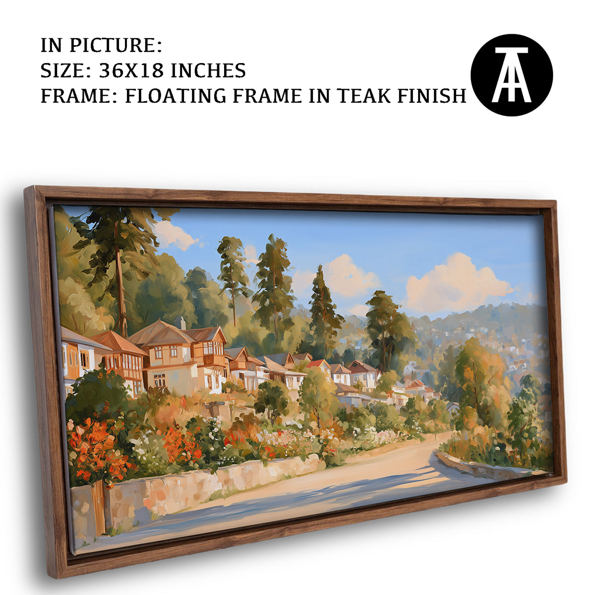 Artwork in Floating Frame