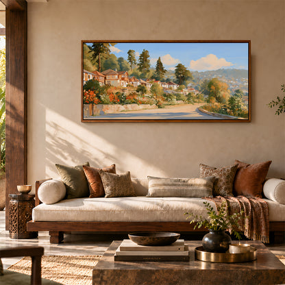 Indian Artwork in a Lifestyle Setting