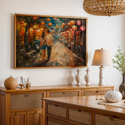 Limited Edition Painting in a Lifestyle Setting