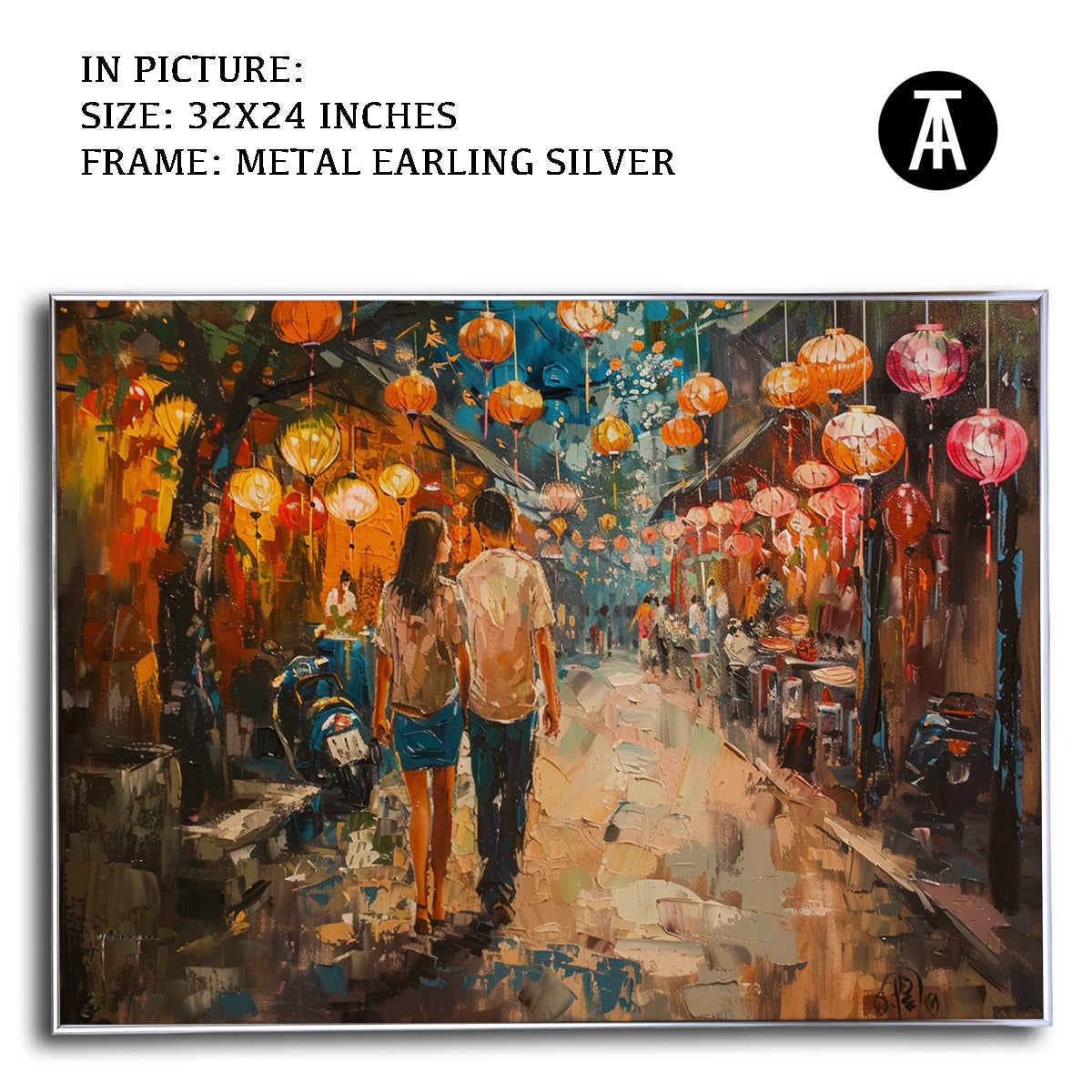 Artwork in Black Frame