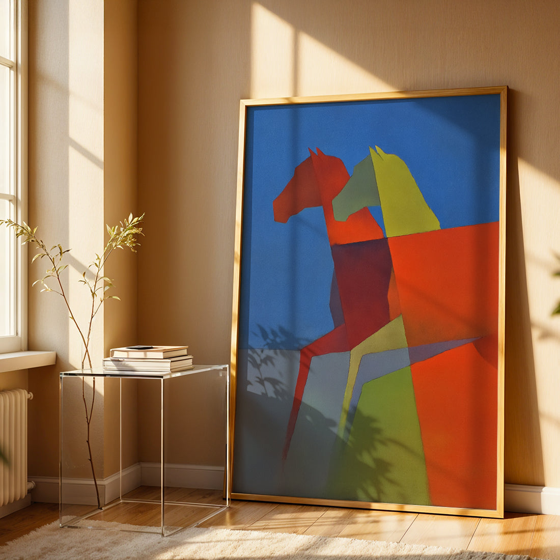 Painting in a Lifestyle Setting