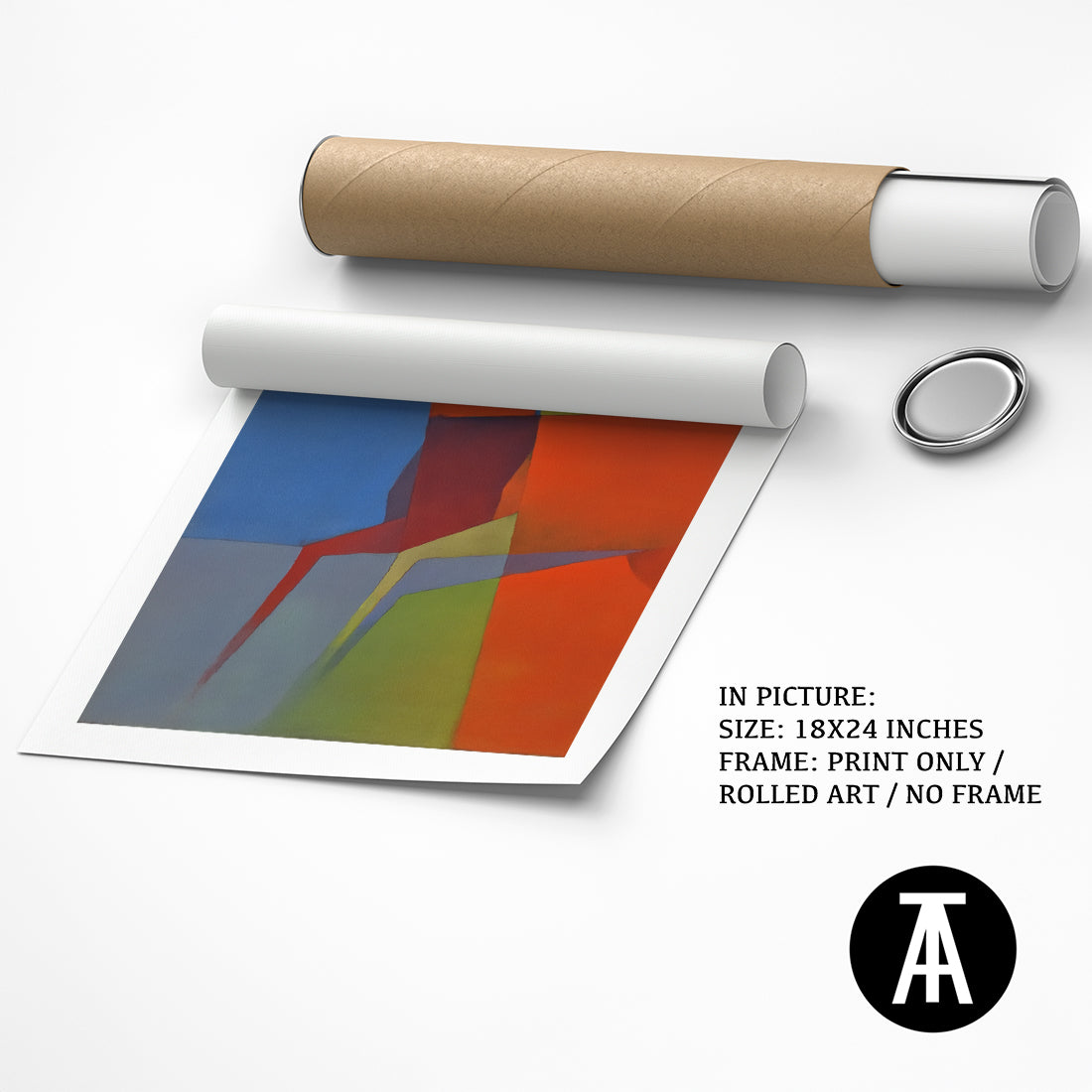 Artwork as Print Only or Rolled Art