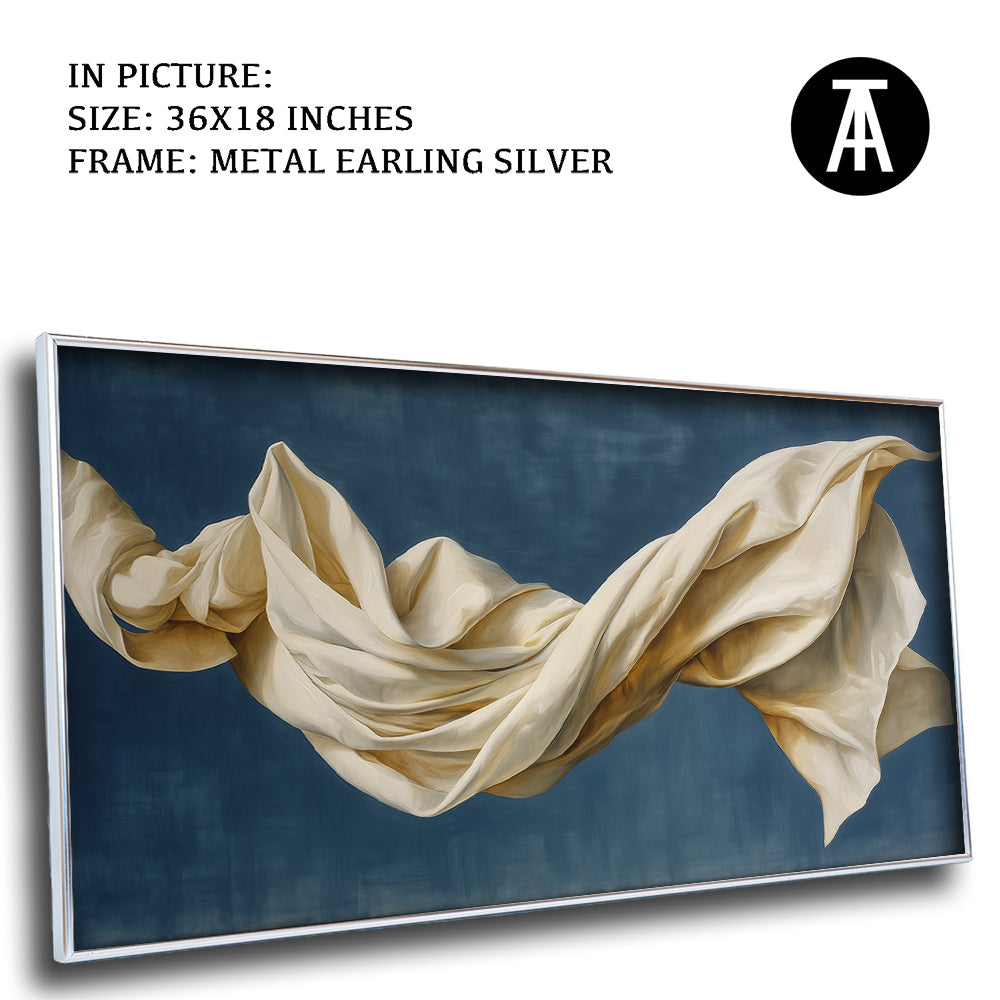 Artwork in Metal Earling Silver Frame