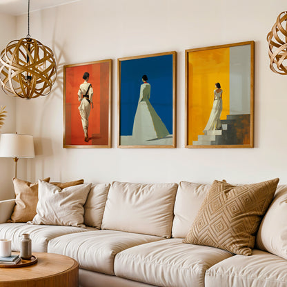 Gallery Wall Set in Lifestyle Setting