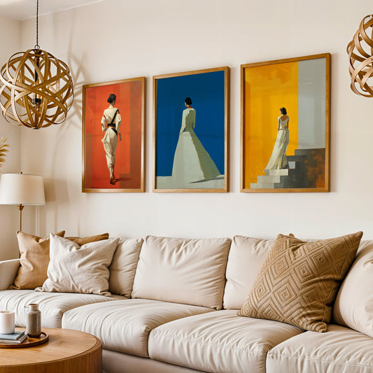 Gallery Wall Set in Lifestyle Setting