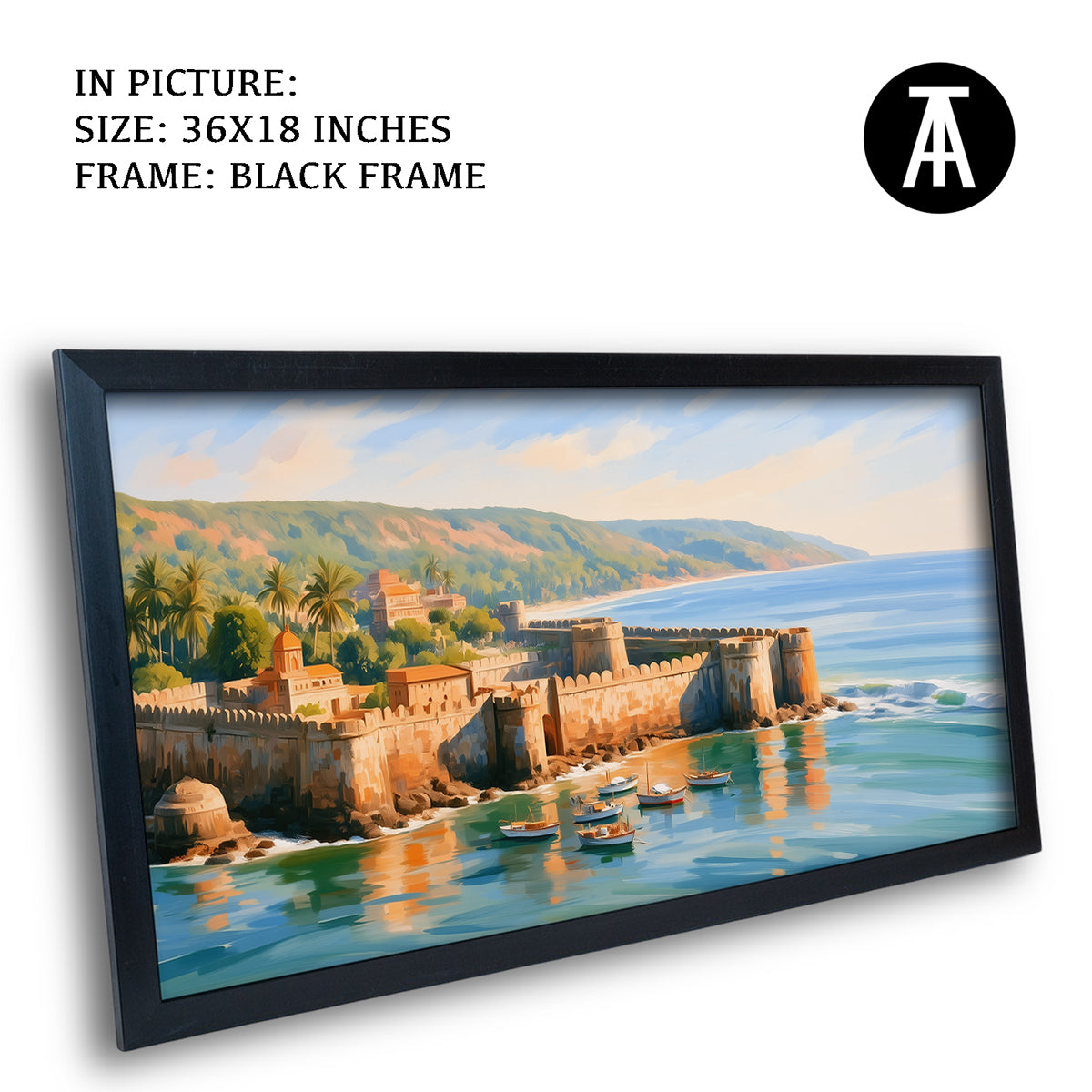Artwork in Black Frame