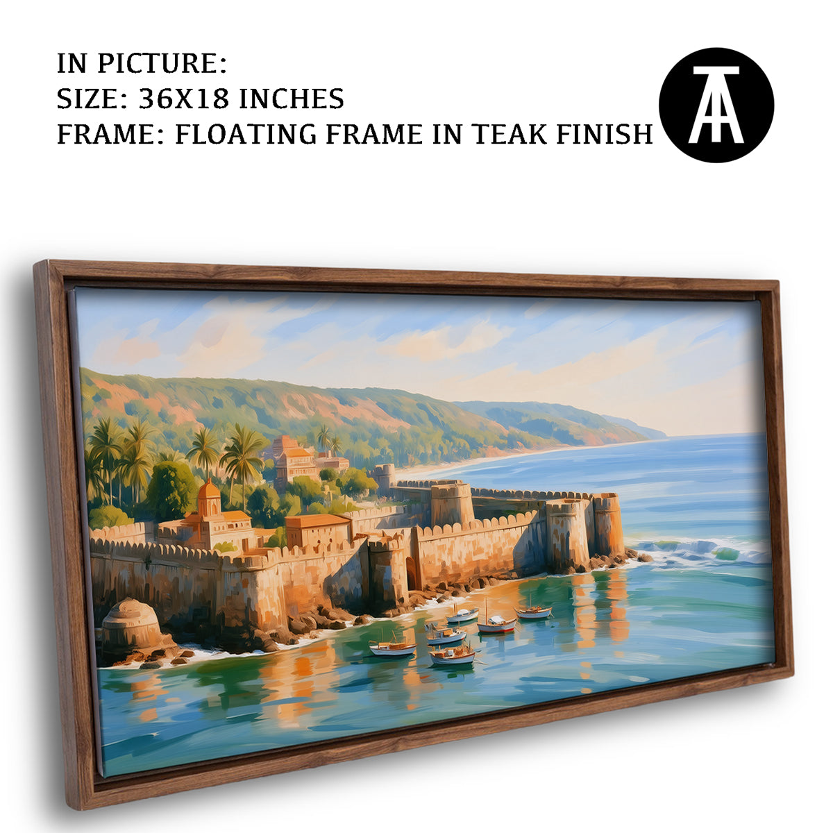 Artwork in Floating Frame