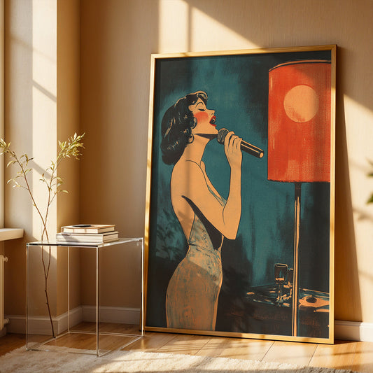 Limited Edition Painting in a Lifestyle Setting