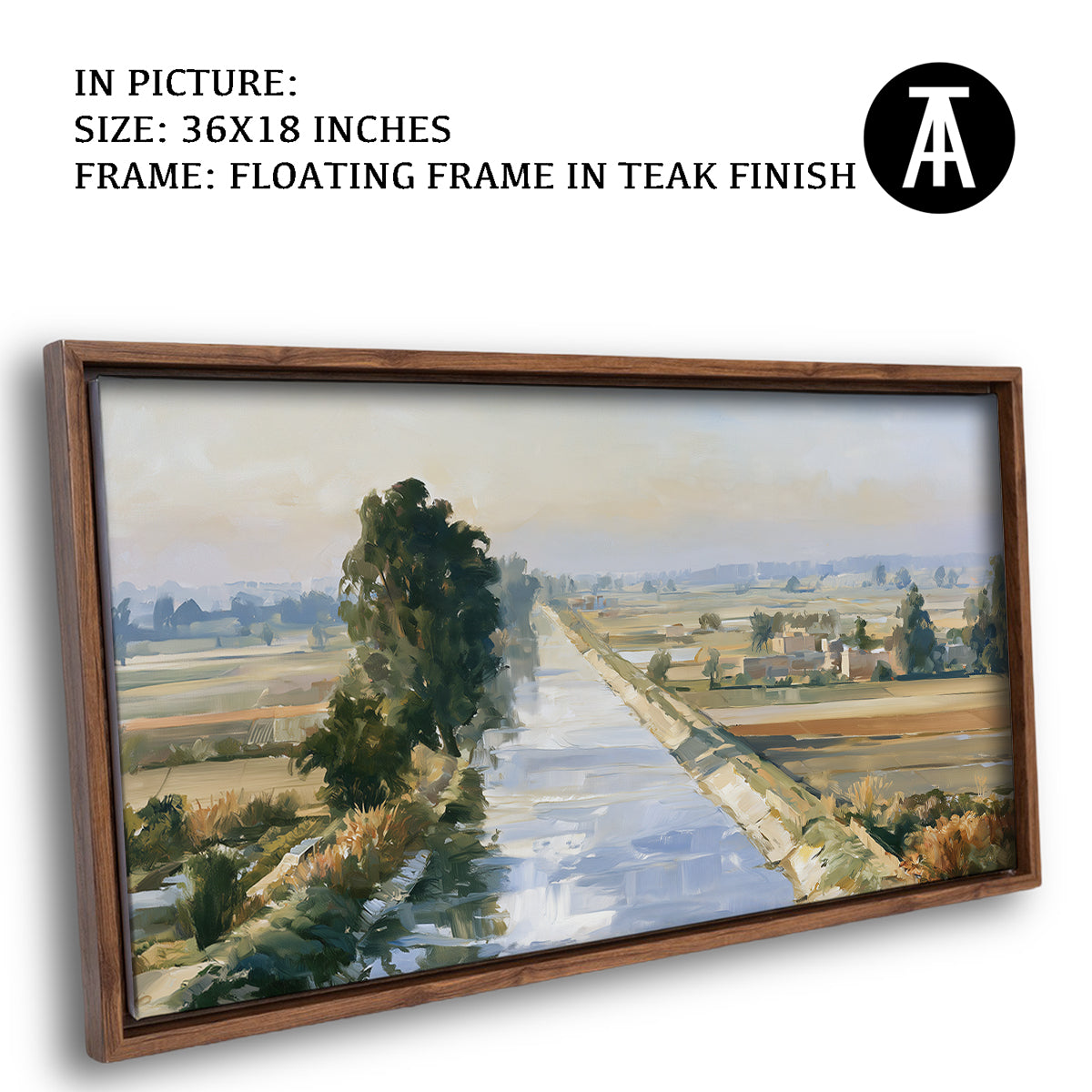 Artwork in Floating Frame