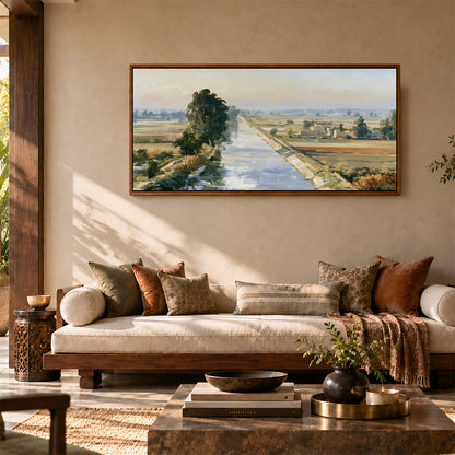 Indian Artwork in a Lifestyle Setting