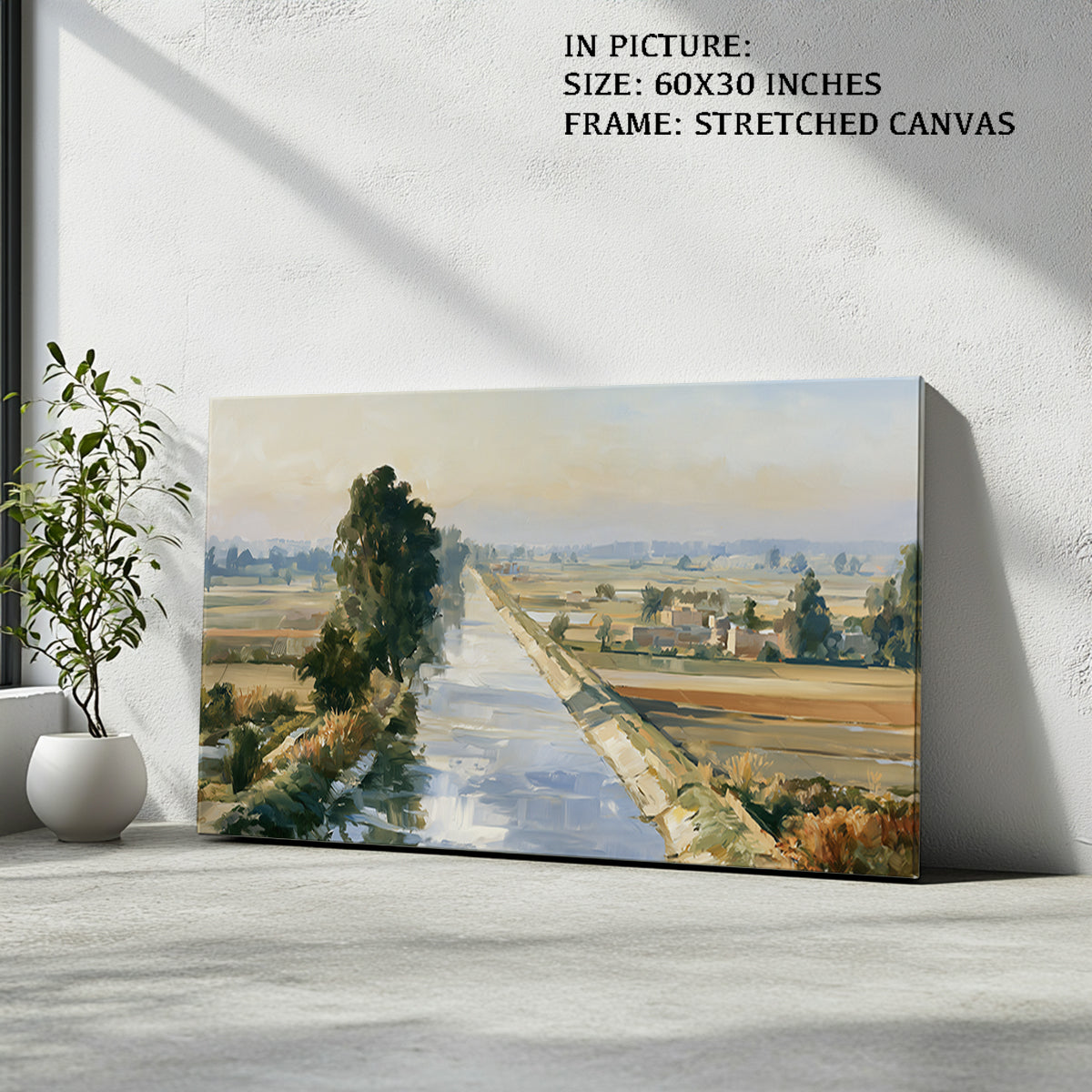 Artwork as a Stretched Canvas