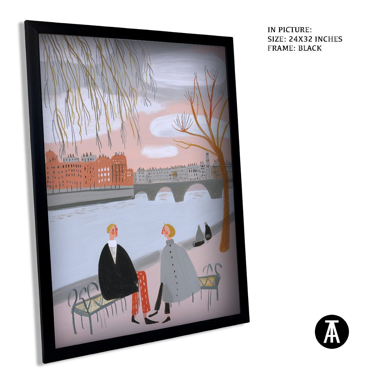 Artwork in Black Frame