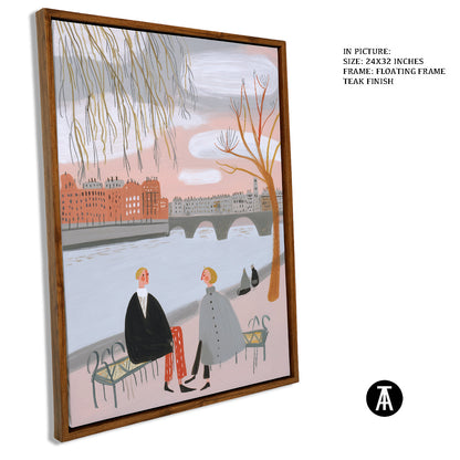 Artwork in Floating Frame