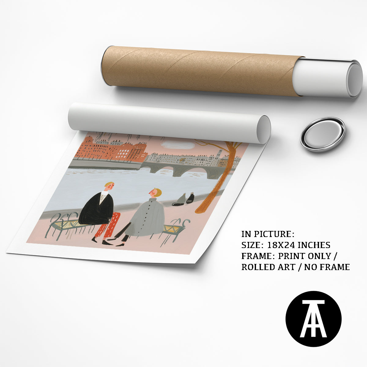 Artwork as Print Only or Rolled Art