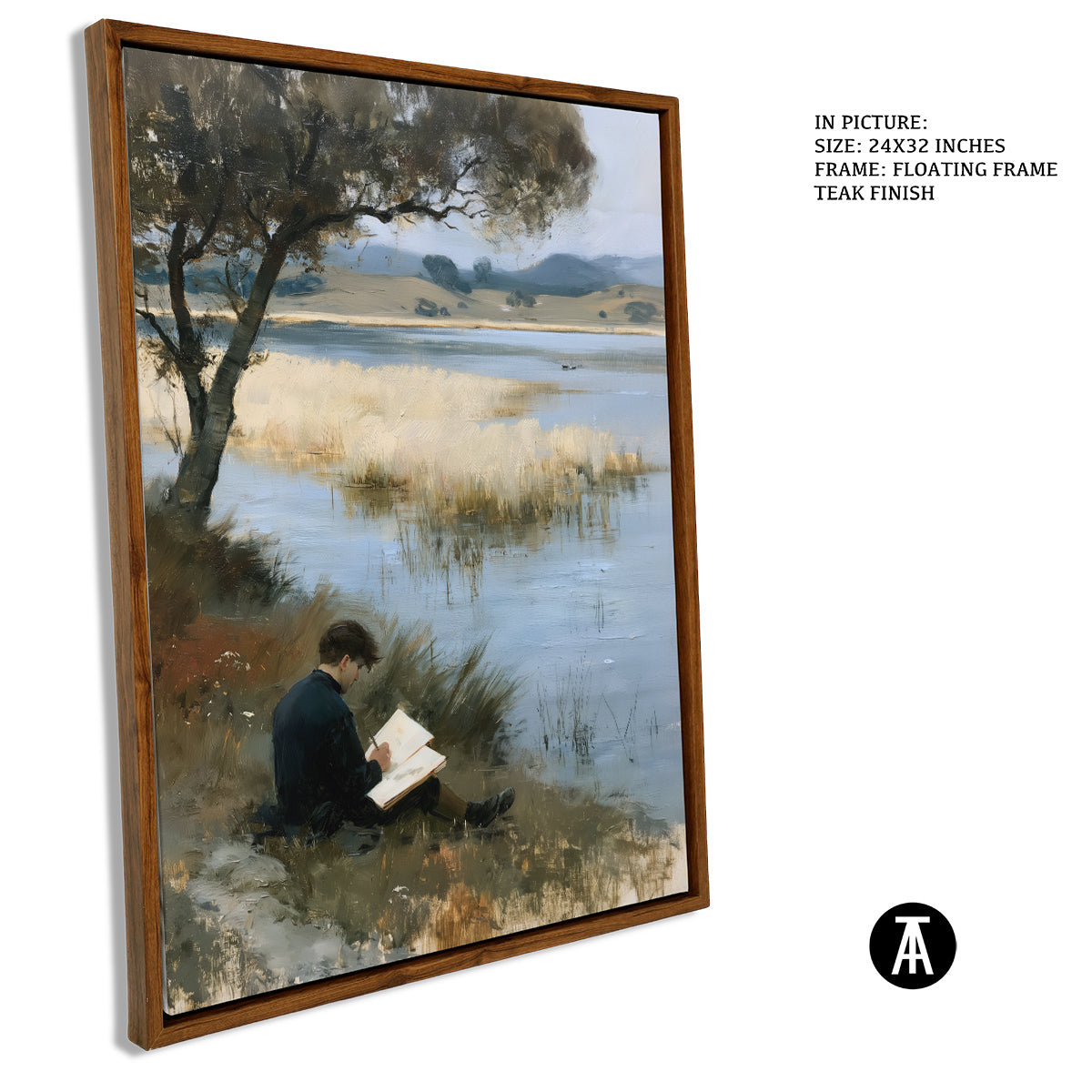 Artwork in Floating Frame