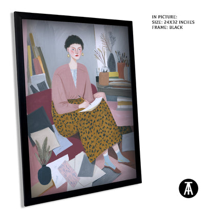 Artwork in Black Frame