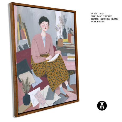 Artwork in Floating Frame