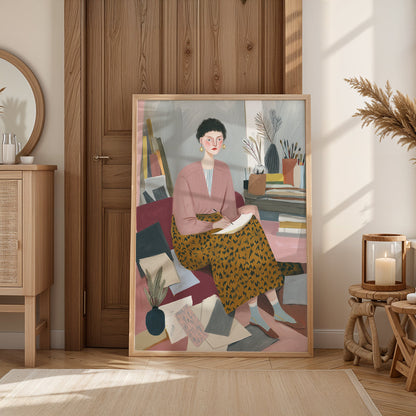 Painting in a Lifestyle Setting