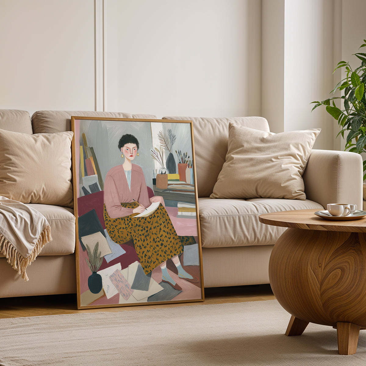 Canvas Art  in a Lifestyle Setting