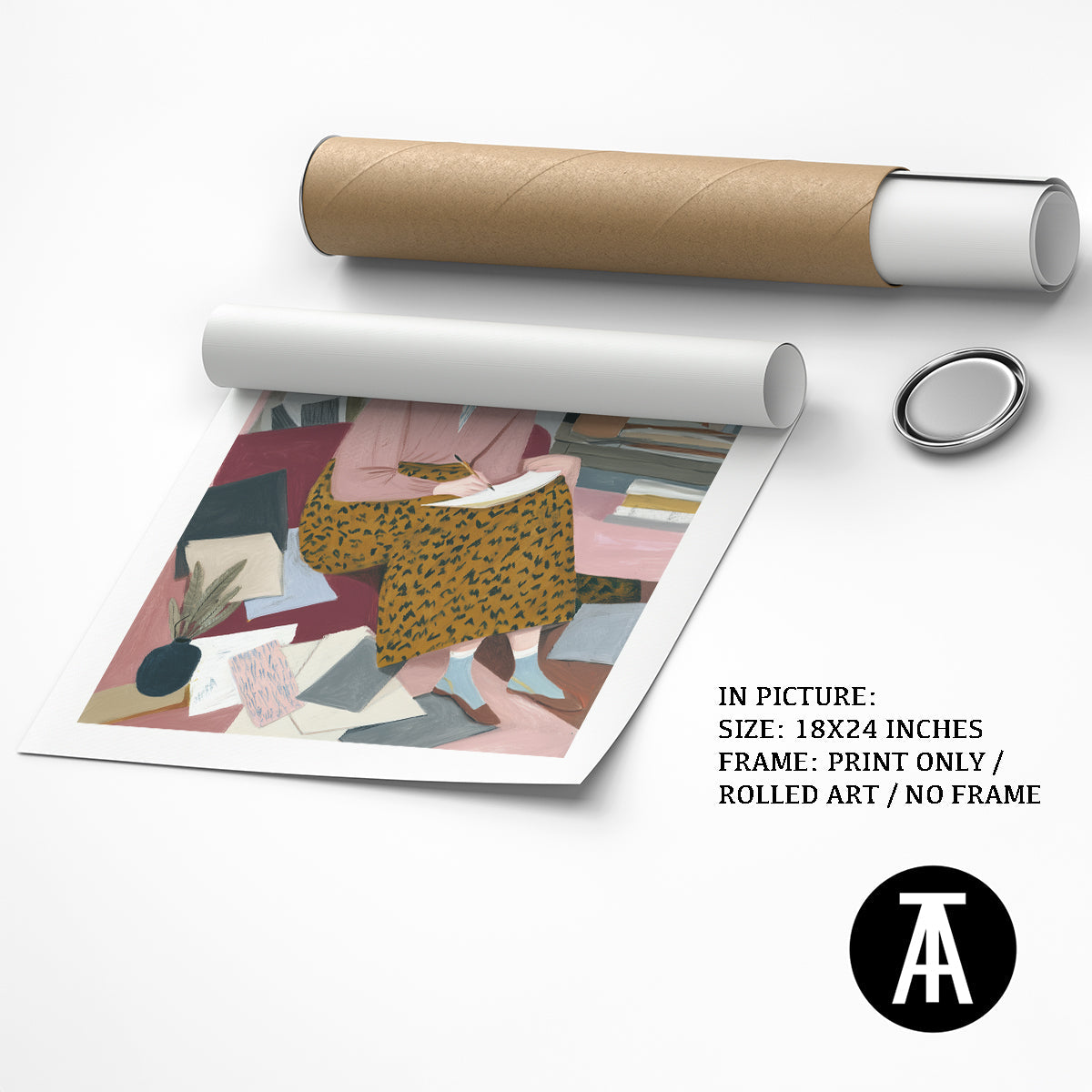 Artwork as Print Only or Rolled Art