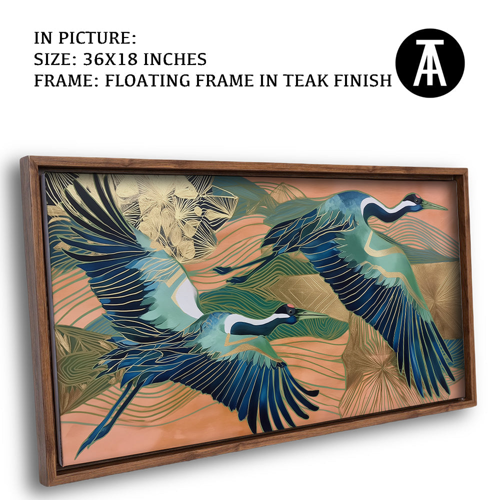 Artwork in Floating Frame