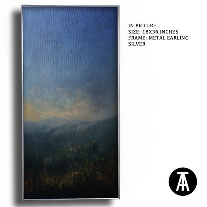 Artwork in Metal Earling Silver Frame