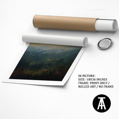 Artwork as Print Only or Rolled Art