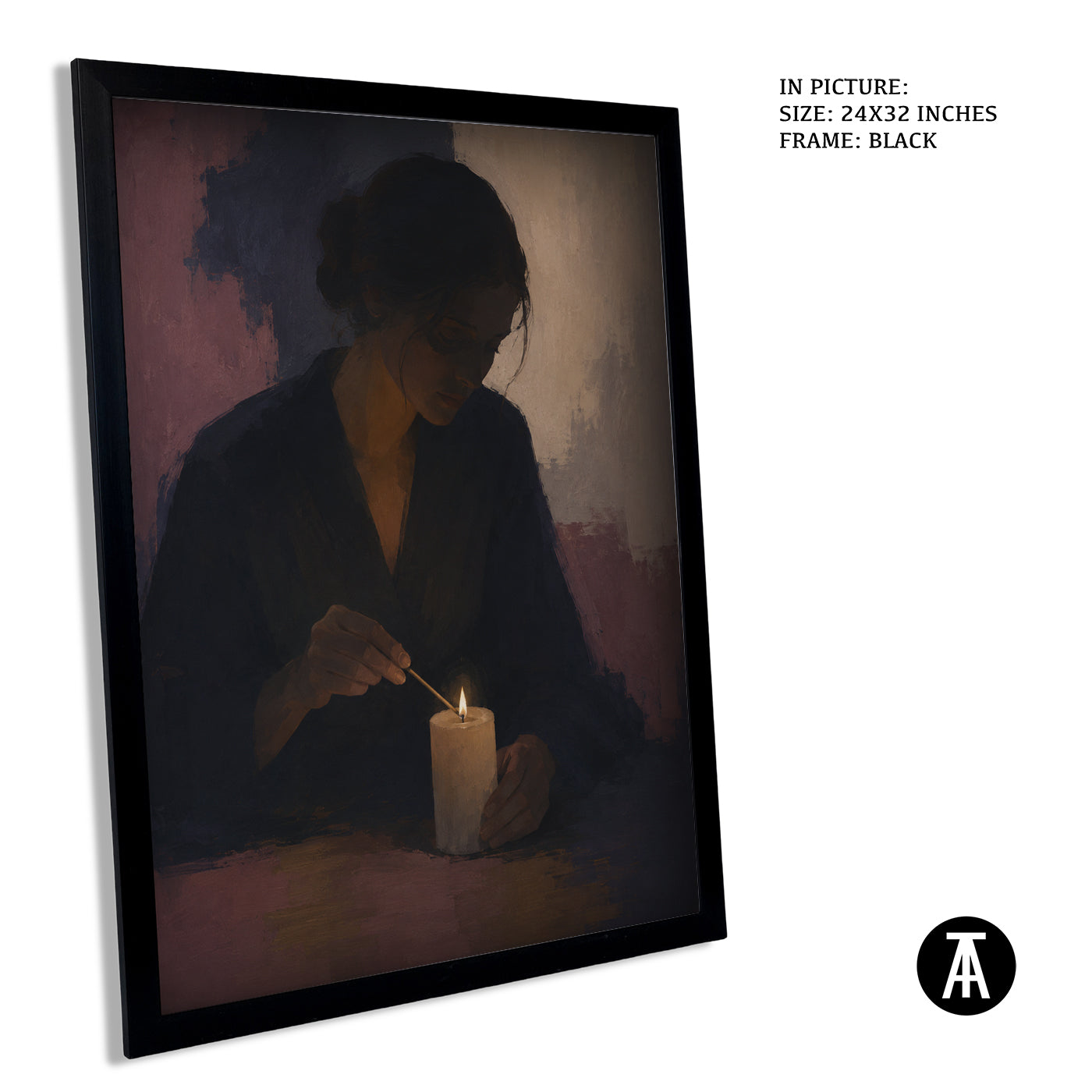 Artwork in Black Frame
