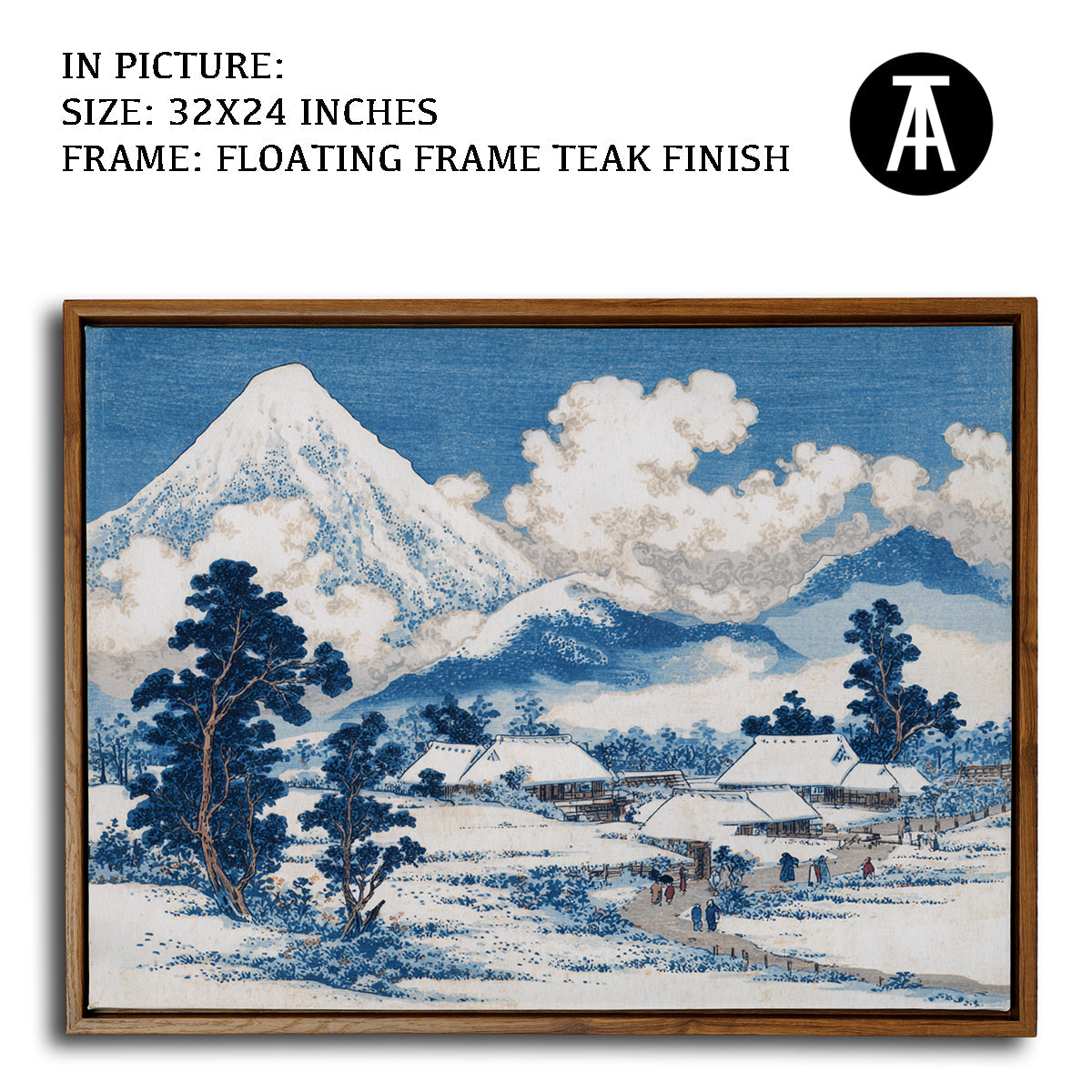 Artwork in Floating Frame