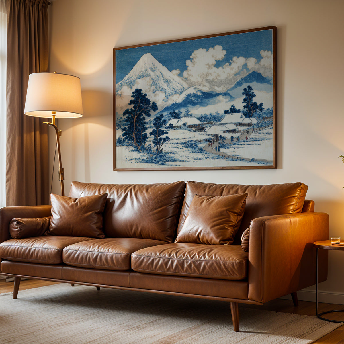 Japanese Artwork in a Lifestyle Setting