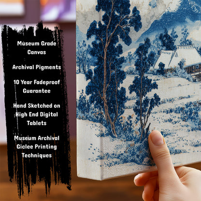 Information about Japanese Canvas Art Print