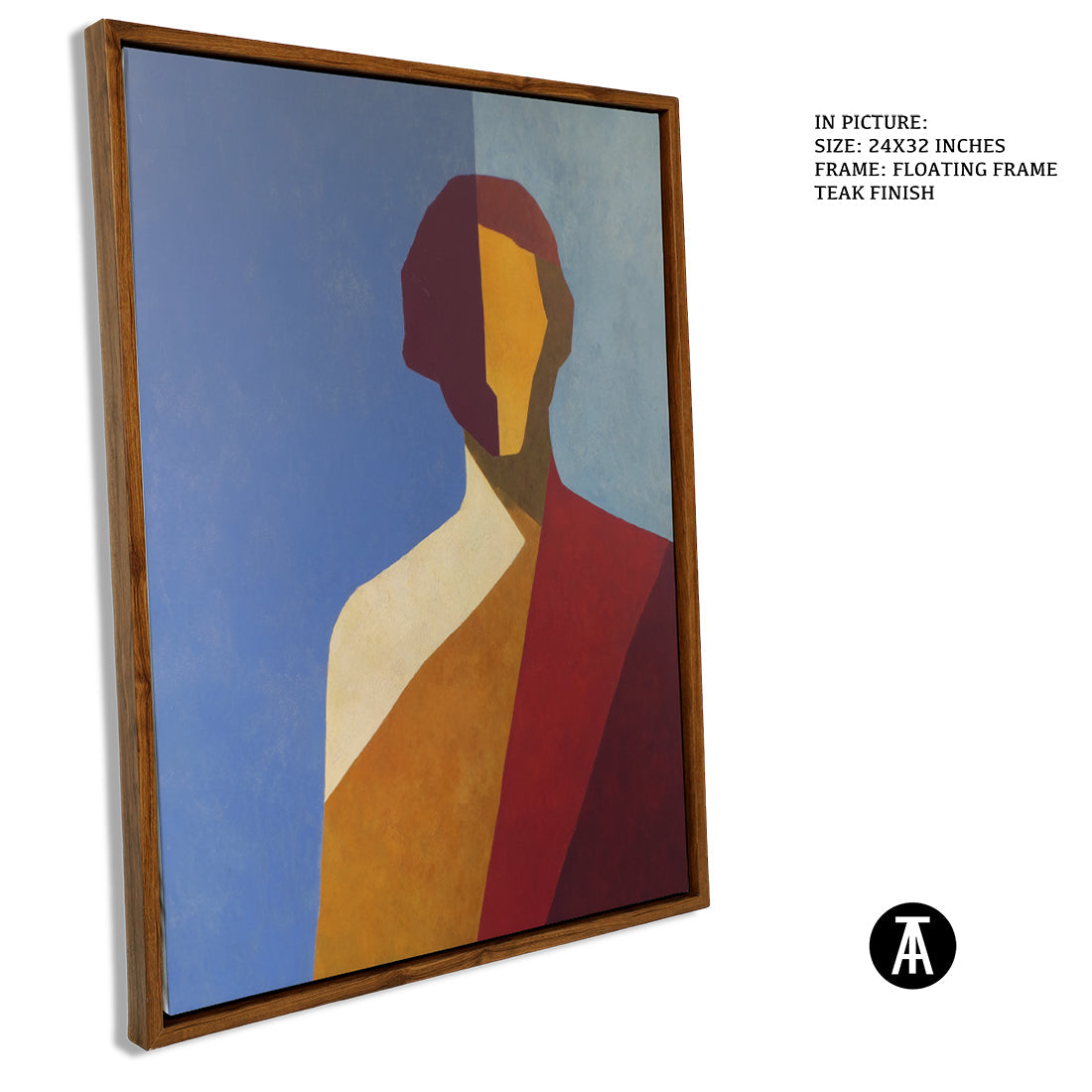 Artwork in Floating Frame