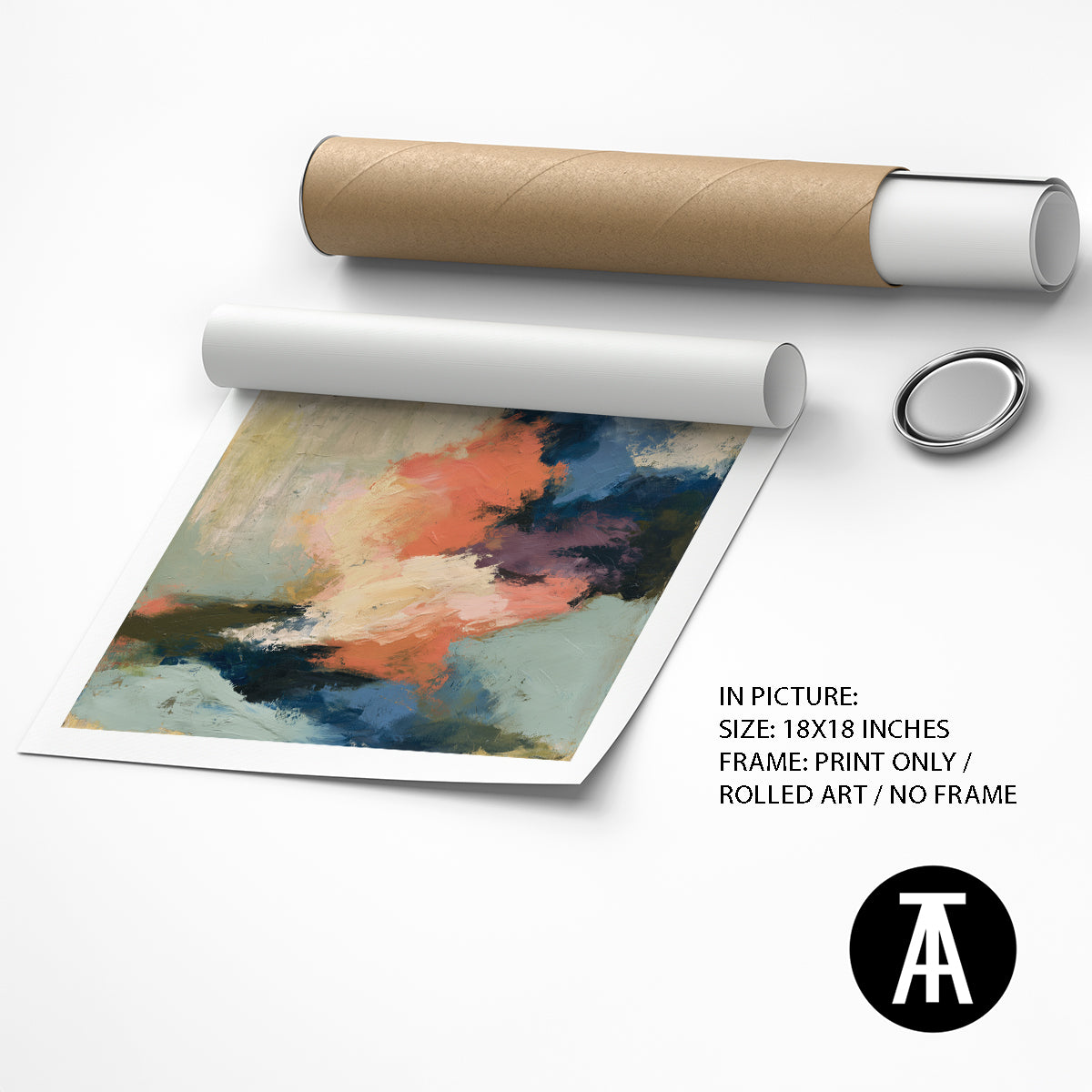 Artwork as Print Only / Rolled Art