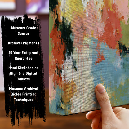 Information about Abstract Art Print