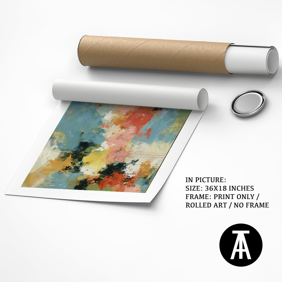 Artwork as Print Only / Rolled Art