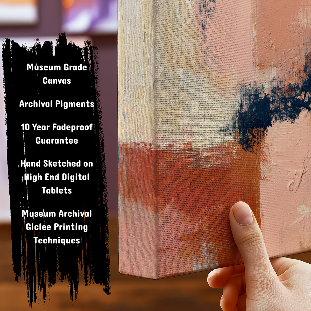 Information about Abstract Art Print