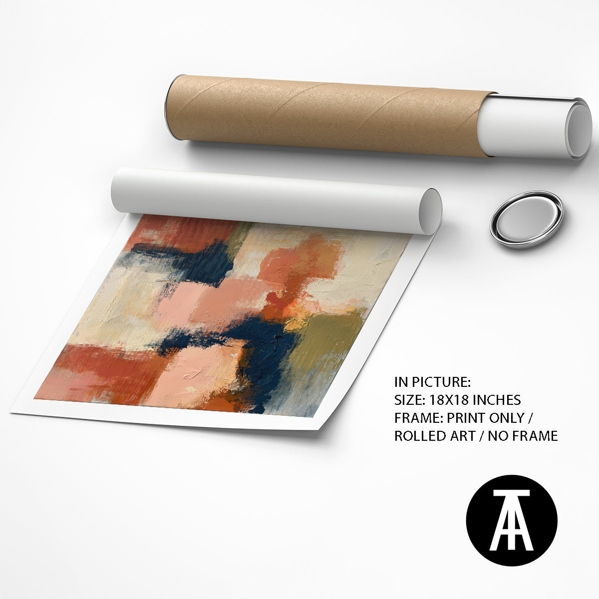 Artwork as Print Only / Rolled Art