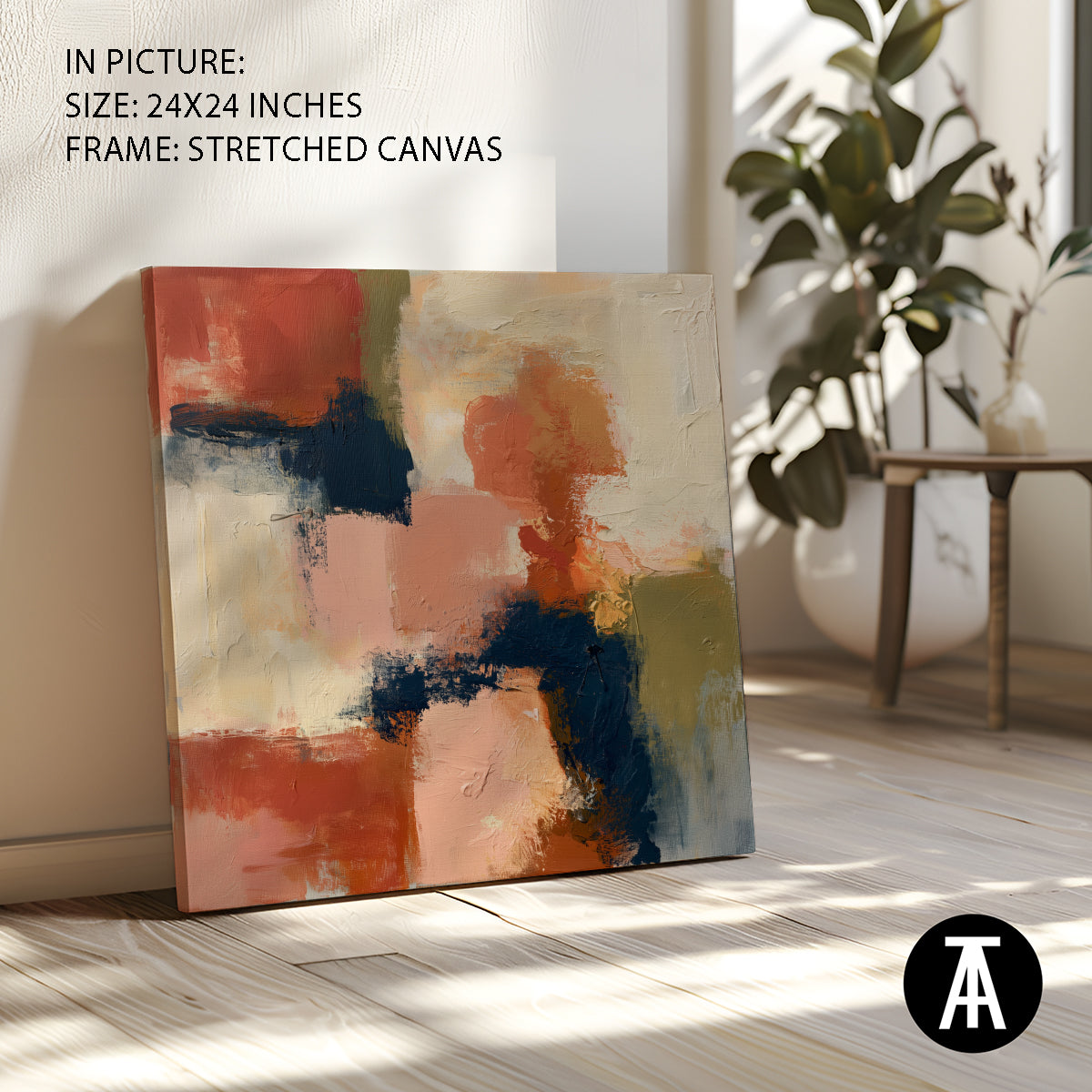 Artwork in Stretched Canvas